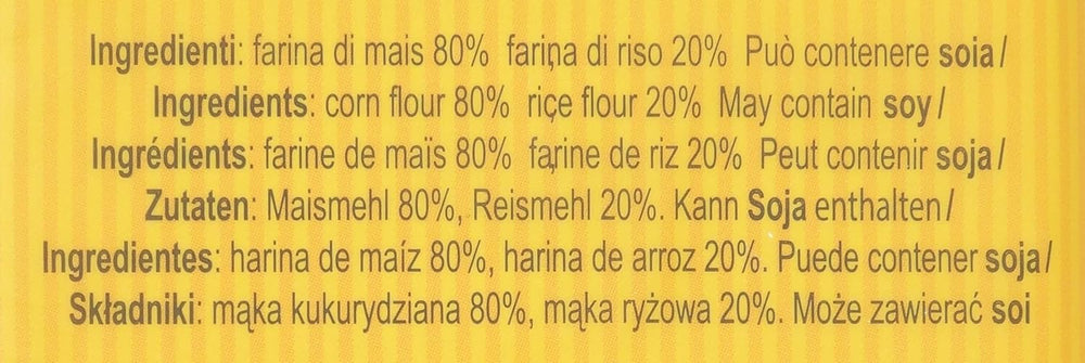 Tagliatelle Nido di pasta senza glutine di mais e riso, 250 g