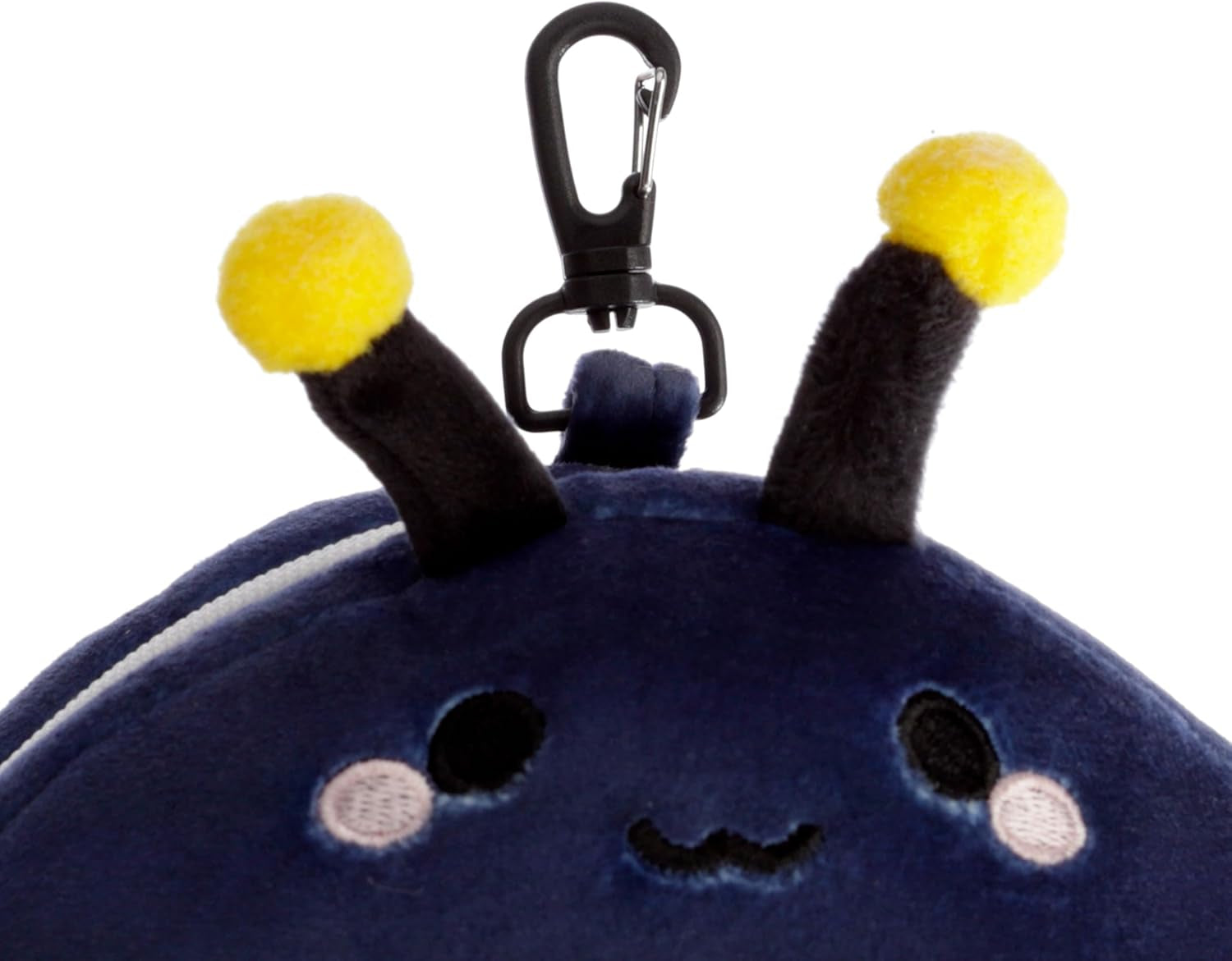 Puckator Relaxeazzz Pernă de călătorie cu mască Ladybug - animale moi, multicolor, 1 Unité (Lot de 1) Perne calatorie Naty Shop