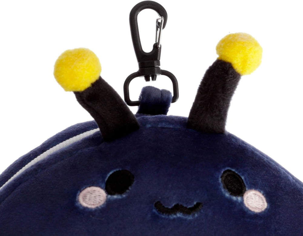 Puckator Relaxeazzz Pernă de călătorie cu mască Ladybug - animale moi, multicolor, 1 Unité (Lot de 1) Perne calatorie Naty Shop