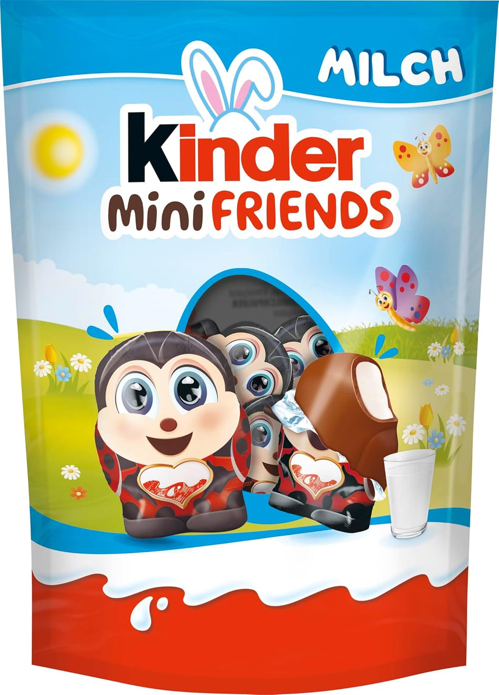 Kinder Joy confezione da 2 - Una metà con deliziosa crema al latte e cacao e palline croccanti, l'altra metà con una grande sorpresa - Cioccolato pasquale, dolci pasquali - Regalo di Pasqua - 40g