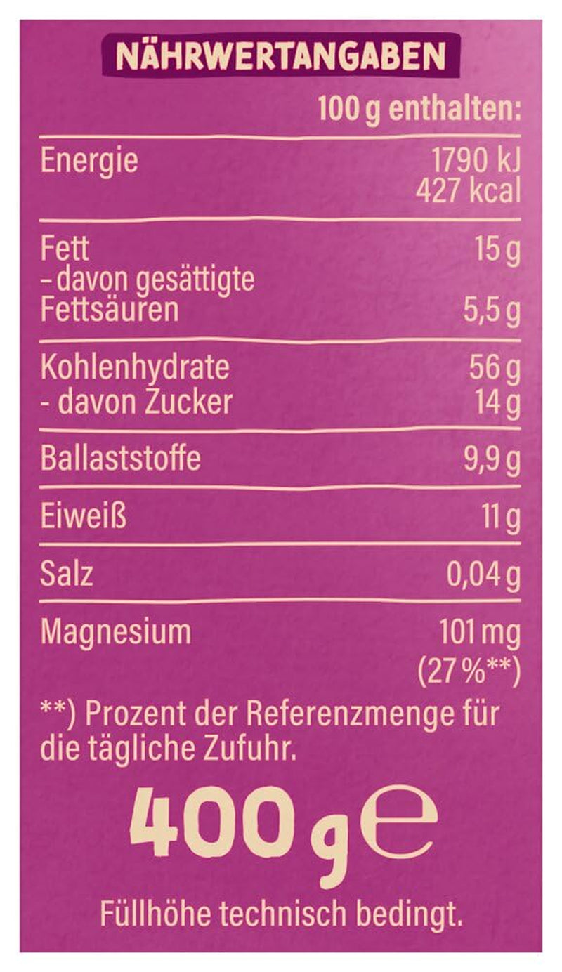 Dr. Oetker Vitalis Muesli al cioccolato fondente: Muesli da colazione al cioccolato fondente, confezione da 6 (6 x 600 g)