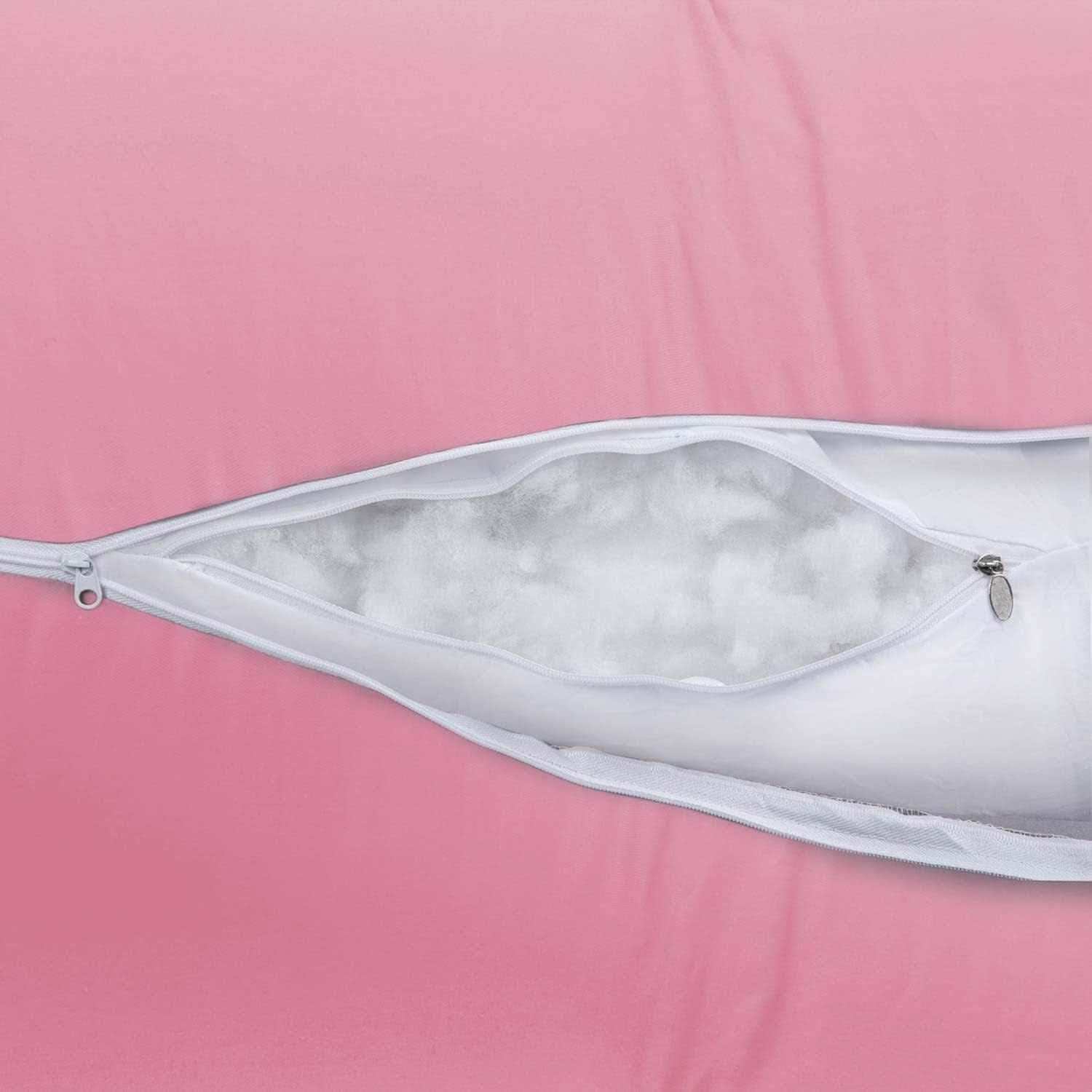 Pernă de sarcină SMOOTHY XXL, perna multifunctionala, Classic XXL, 150 X 80 cm, roz Accesorii Hrana si Alaptare Bebe Naty Shop