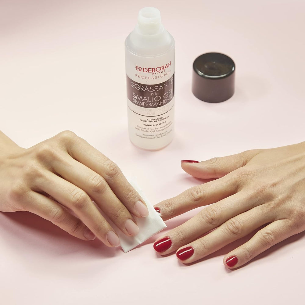 Milano Professional Nail Lacquer, semipermanente, nr. 32 Rose Crepe, effetto rimpolpante, langanhaltend, verleiht intensive und glänzene Nägel, 4,5 ml