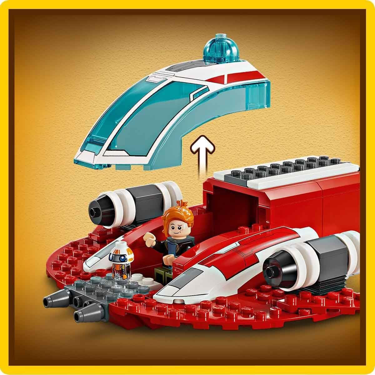 LEGO Star Wars: Le avventure del giovane Jedi Falco di fuoco cremisi, set iniziale per bambini con astronave costruibile, speeder bike e 3 personaggi, regalo per ragazzi e ragazze di 4 anni 75384 Set da costruzione Acquista dal negozio LEGO