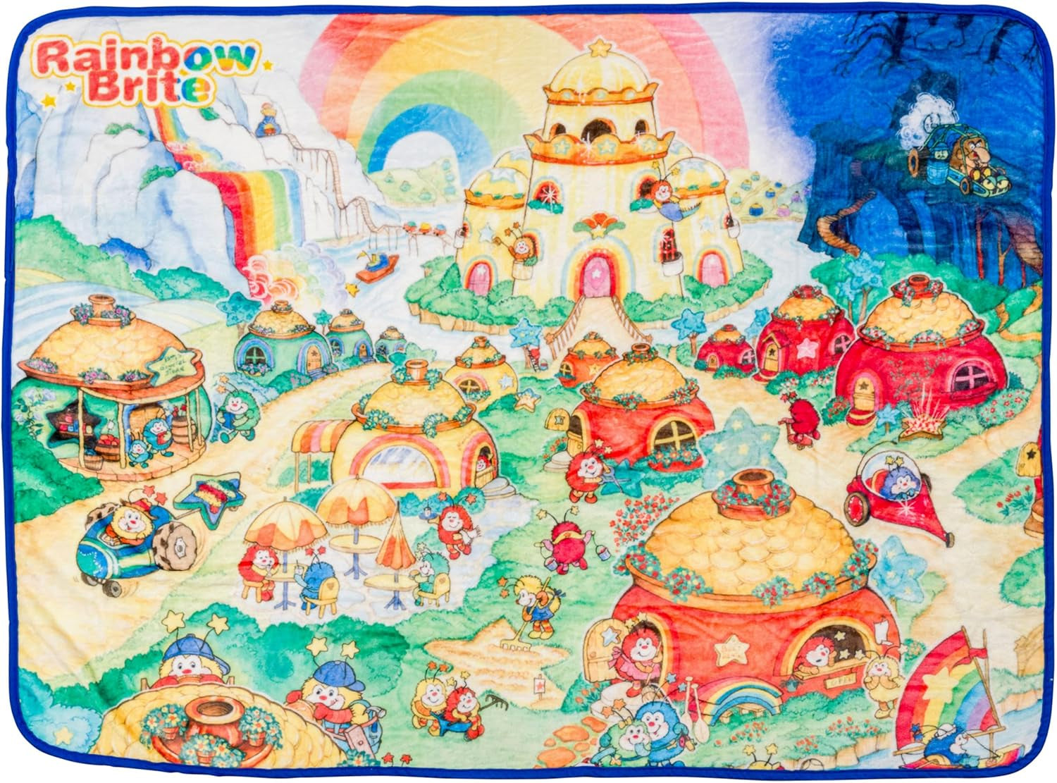 Coperta sospesa Silver Buffalo Garfield, pile, 114,3 X 152,4 cm Letti e coperte Silver Buffalo Rainbow Brite Rainbowland