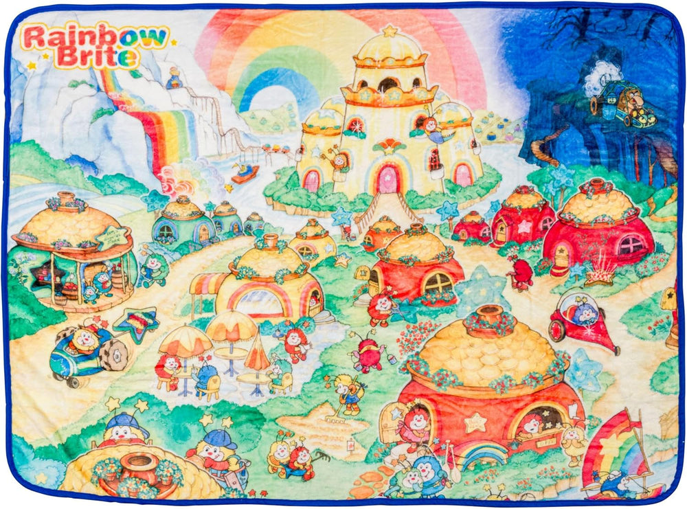 Coperta sospesa Silver Buffalo Garfield, pile, 114,3 X 152,4 cm Letti e coperte Silver Buffalo Rainbow Brite Rainbowland