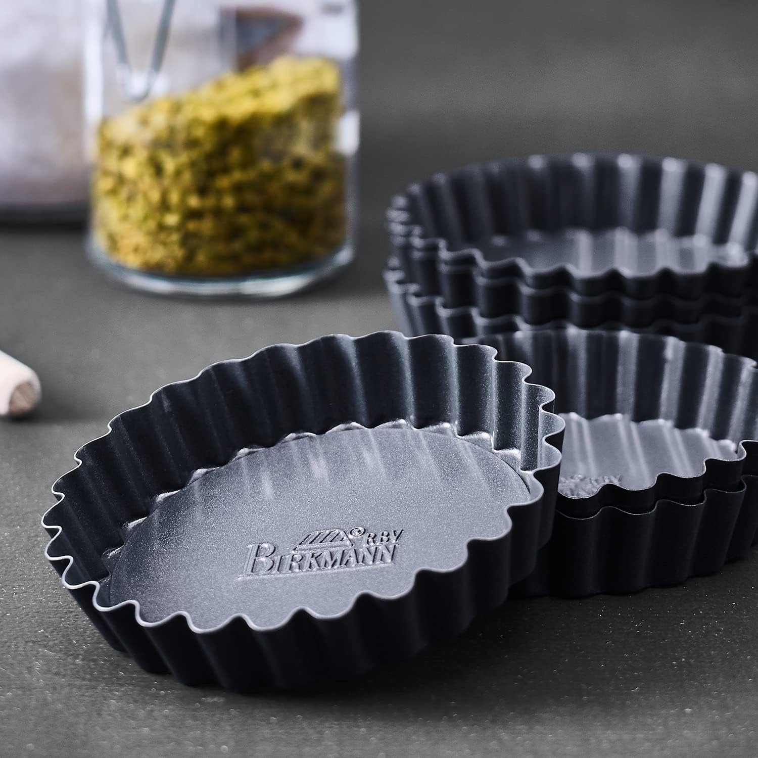 RBV Birkmann Premium Baking, tortiera, Ø 10 cm, 6 pezzi, con fondo removibile Stampi e teglie Naty Shop