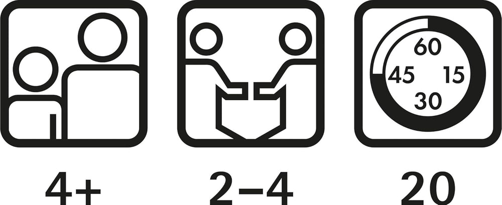 Zoch 601105184 - Corno del bosco gigante (Gioco per bambini dai 4 anni) - fantastico gioco di unicorno per bambini, per 2-4 giocatori, ca. 20 minuti di gioco per round