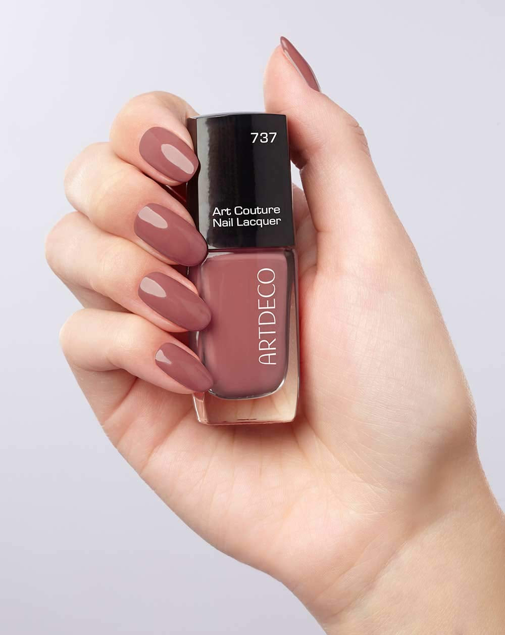 ARTDECO Smalto per unghie Art Couture - Smalto marrone a lunga tenuta e ad asciugatura rapida - 1 x 10 ml