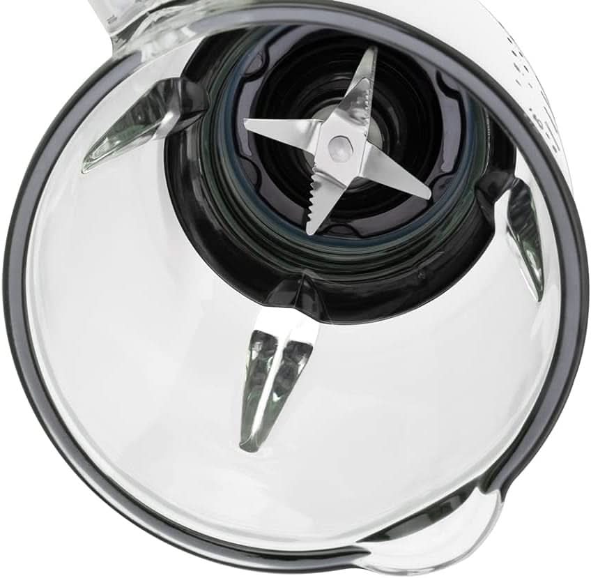 Miscelatore Aus Glas, 1,5 L, 1000 W, Edelstahl Mamma e Bambino Naty Shop