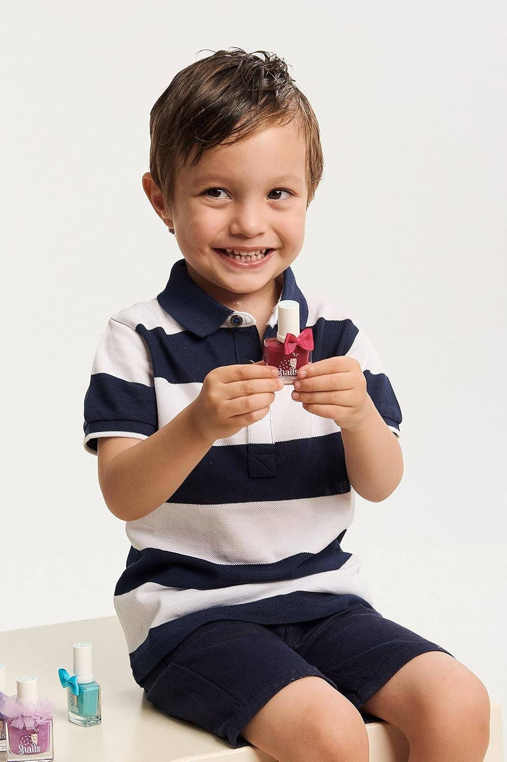 Snails 516066 Smalto per unghie Kids Disco Girl, a base d'acqua, lavabile, sicuro, vegano