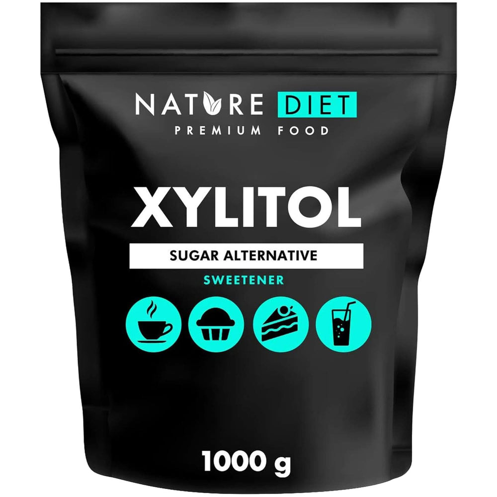 Nature Diet Xilitolo, 1 Kg Dolcificanti Naty Shop 1 Kg (Confezione 1Er) Xilitolo