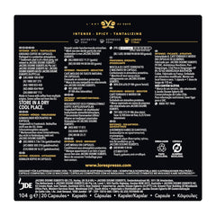 L'OR Espresso Koffiecups Lungo Profondo (200 Lungo Koffie Capsules, Geschikt voor Nespresso* Koffiemachines, Intensiteit 08/12, 100% Arabica Koffie, UTZ Gecertificeerd), 10 x 20 Cups