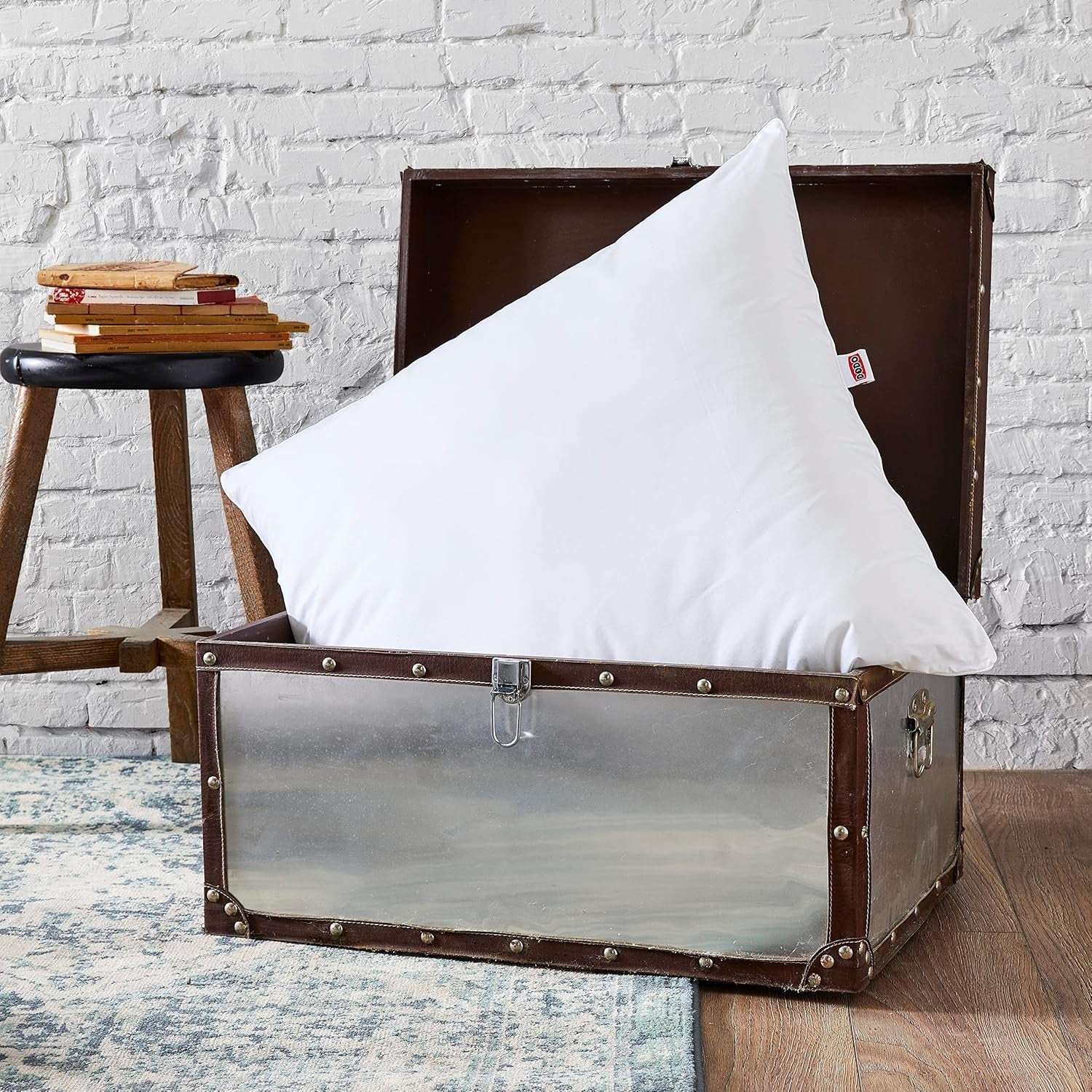 DODO Pernă din 2 piese, 50 X 70 cm, Confort mediu, Pernă sintetică Taiga, Senzație ultramoale și respirabilă, Lavabilă la mașină la 40 °C Perne standard Naty Shop 60/60