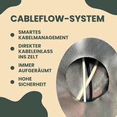 Tenda da coltivazione 40x40x160 cm con sistema di gestione dei cavi, finestra di visualizzazione, struttura in metallo, tessuto 1680D, borsa per accessori per la coltivazione - Scatola da coltivazione per interni - La migliore serra per la propagazione delle piante