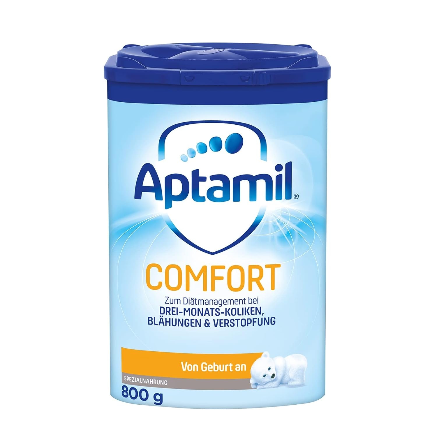 Aptamil Comfort – Alimento speciale dalla nascita, per coliche, flatulenza e stitichezza, 800 grammi Naty Shop