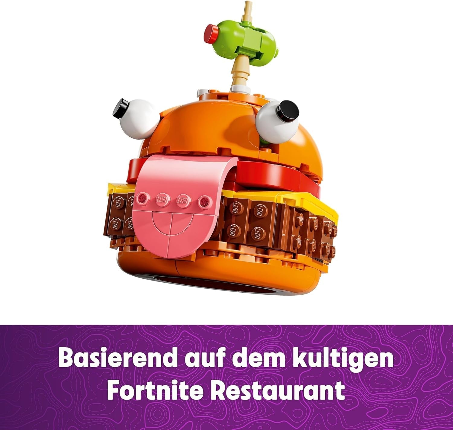 LEGO Fortnite Durrr Burger, set di costruzione del videogioco per giocatori 9+, modello da esposizione, figura da collezione, regalo per bambini, adolescenti e adulti, articolo da collezione 77070 Set di costruzione Besuche den LEGO-Store