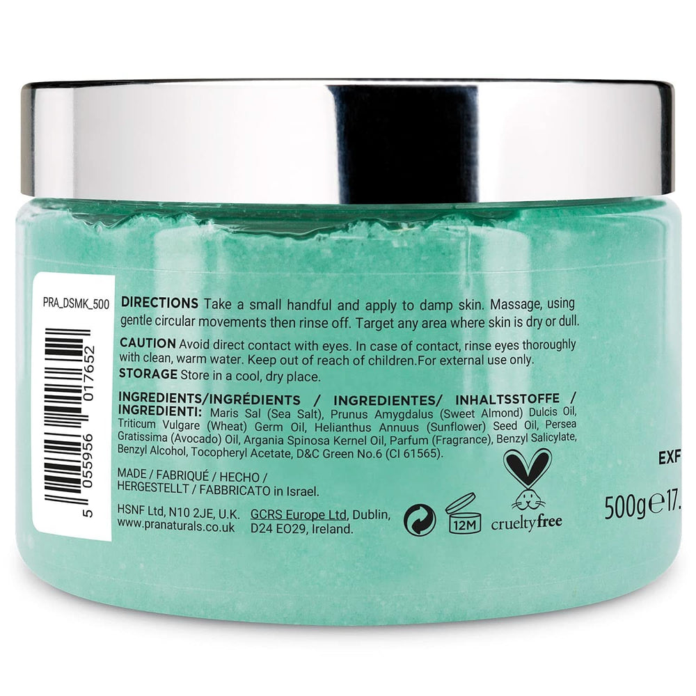 Pranaturals, Body Scrub cu sare de la Marea Moartă, 500 g Naty Shop