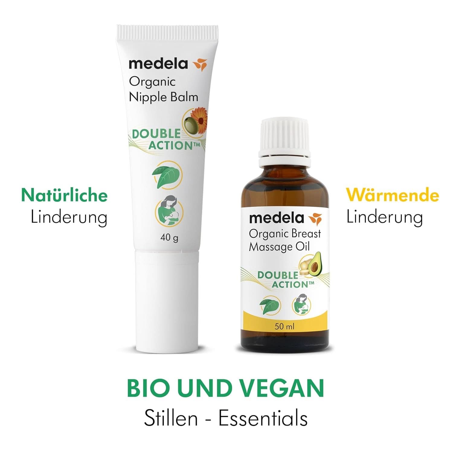 Medela Bio-Brustwarzenbalsm – Beruhigend Und Pflegend Für Stillende Mütter – Hergestellt Aus Naturichen, Sicheren Inhaltsstoffen – Linderung Bei Beanspruchten Brustwarzen – Postpartum Essentials 40 G Accessori Alimentazione e Allattamento Baby Naty Shop