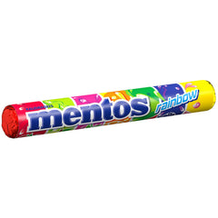 Mentos Fruit Dragees Arancia Limone Fragola Caramelle Gommose Al Gusto Di Frutta (3 Rotoli), Vegan (Confezione da 3)