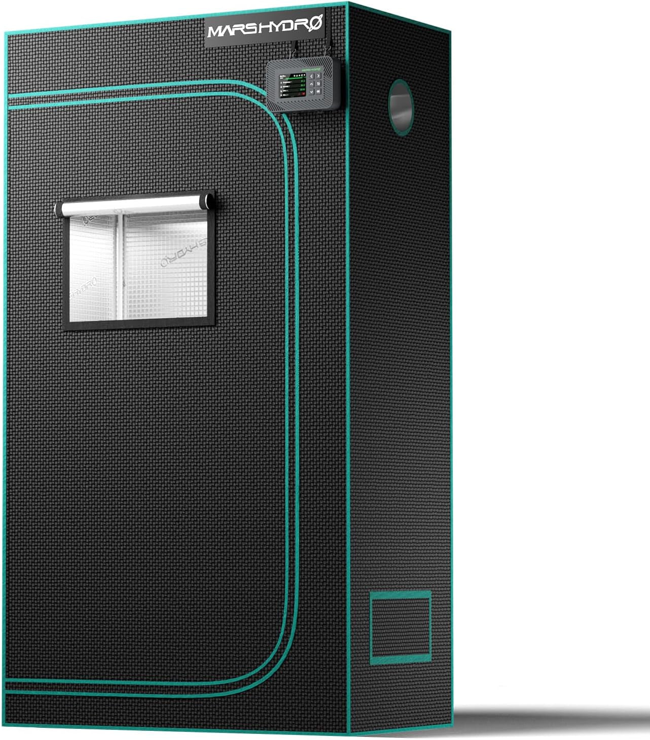 Tenda da coltivazione MARS HYDRO 60x60x140 cm, Tenda da coltivazione per interni, Tende da coltivazione in Mylar riflettente per coltura idroponica, Vassoio inferiore rimovibile per spazio di coltivazione delle piante