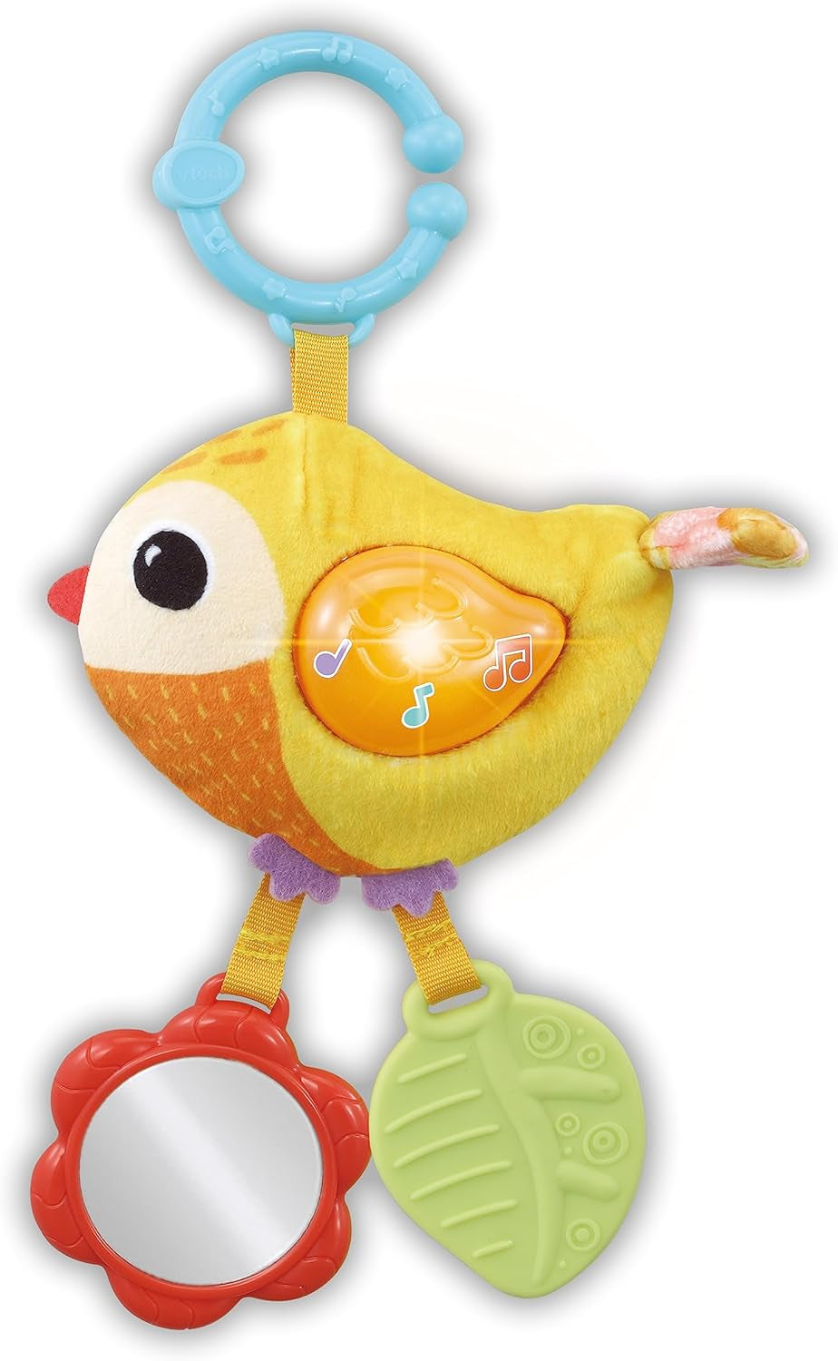 VTech Baby - Set cadou Baby's Animal Friends - Set de jucării cu carte din material textil, pasăre cântătoare și zornăitor zebră - Pentru copii cu vârsta cuprinsă între 0-24 luni Jucarii Bebe Naty Shop