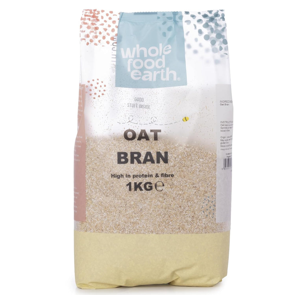 Crusca d'Avena Integrale Terra stabilizzata 2 kg | Non OGM | Ricco di fibre