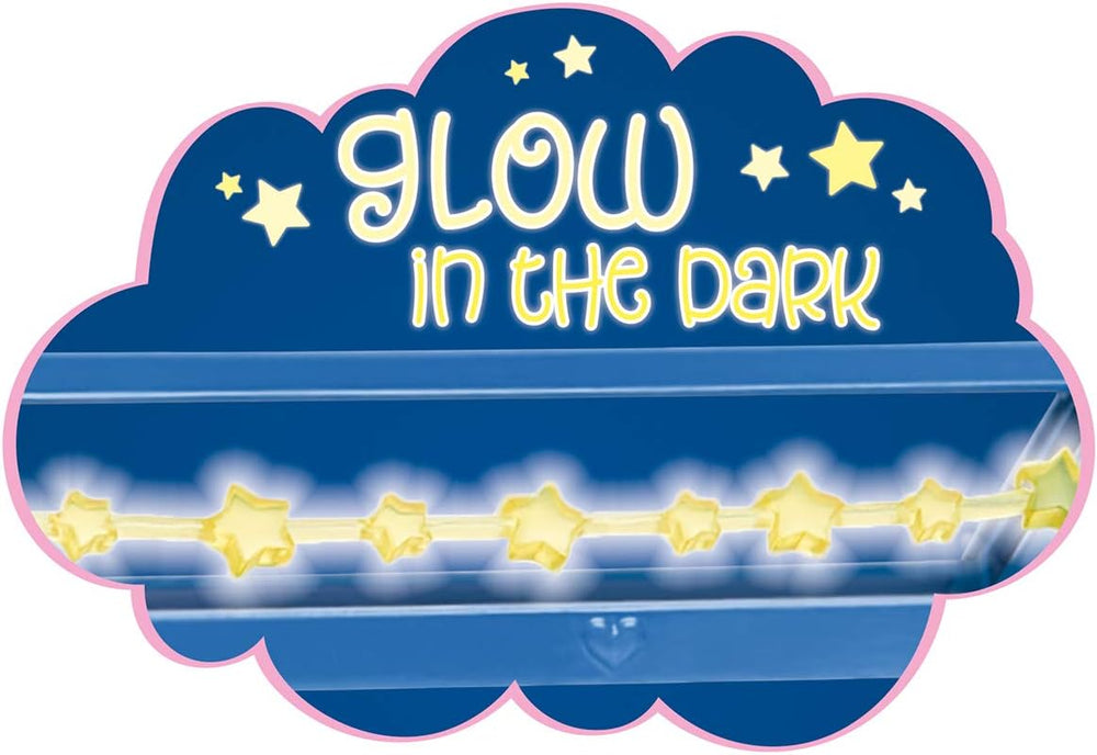 Simba Steffi Love Sweet Dreams / Păpușă cu bebeluș drăguț și pătuț / cu funcție de strălucire în întuneric / 12 piese / 29cm / Pentru copii cu vârsta de 3 ani și peste