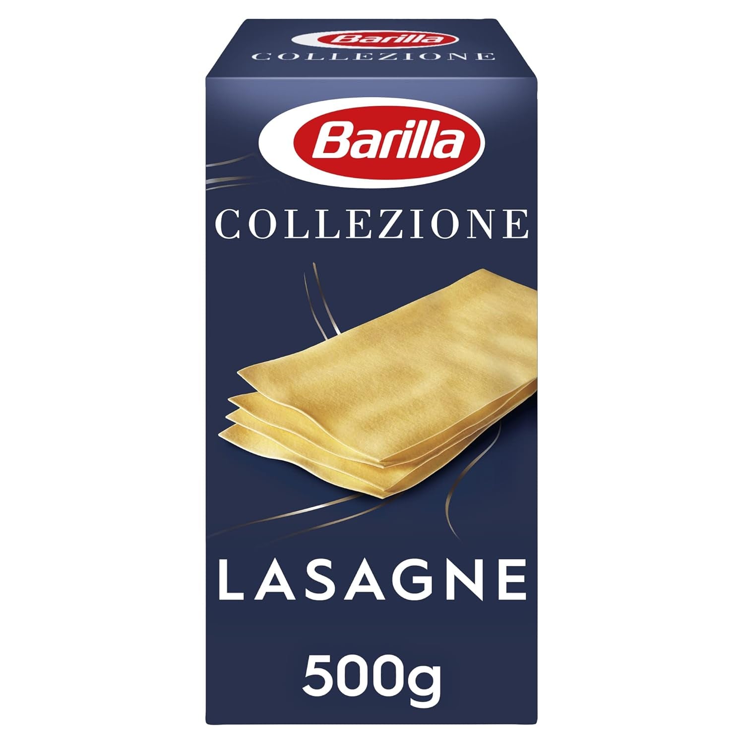 Barilla Collezione Lasagne Pasta di semola di grano duro, sempre al dente, 500g