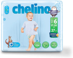 Pannolini Indas Fashion & Love XL, taglia 6 (17-28 kg), 27 pezzi