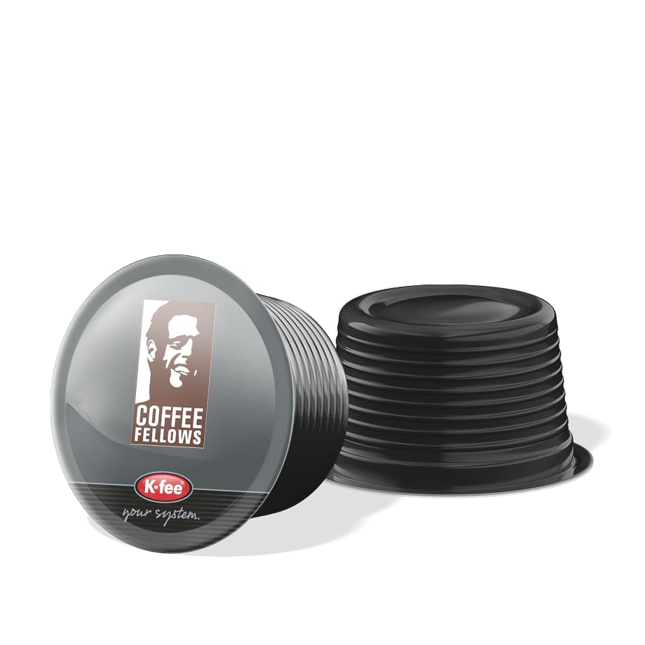 Coffee Fellows Blend Espresso Kapseln, kompatibel mit K-fee, EXPRESSI & Tchibo Cafissimo*, schokoladig-fruchtige Aromen, 120 Kaffeekapseln