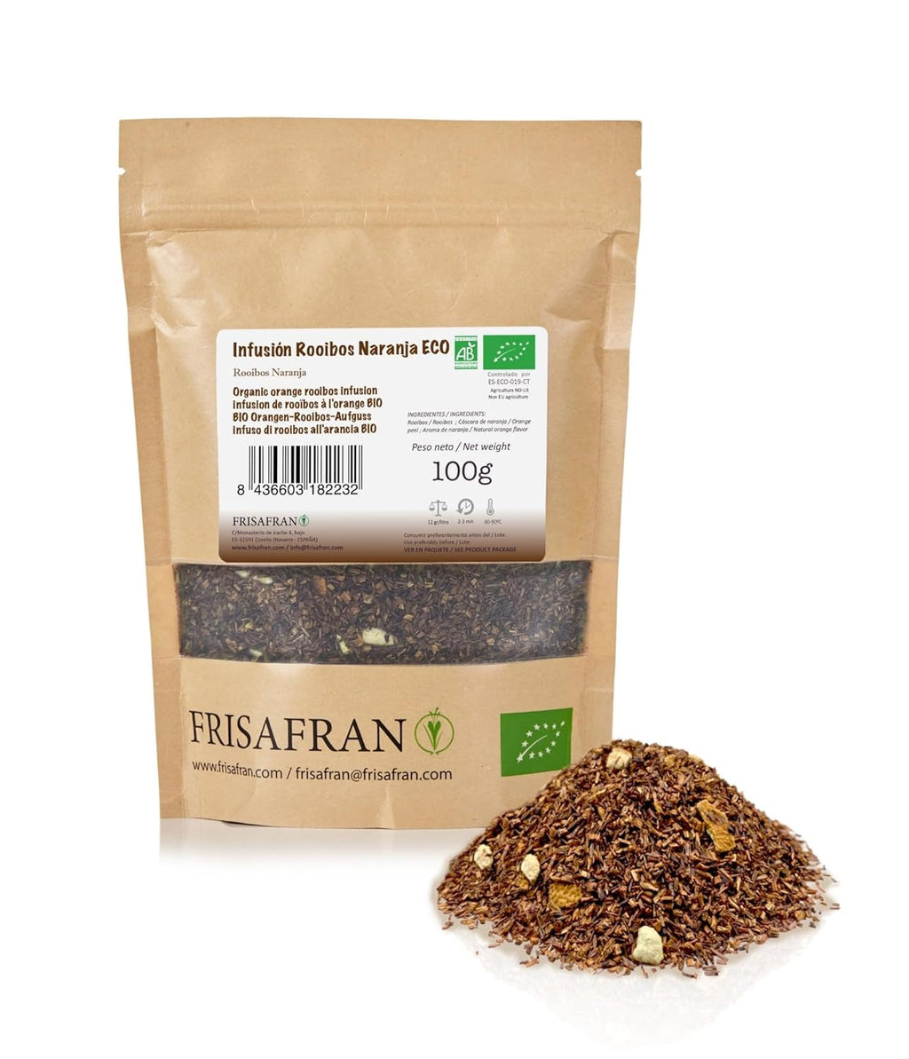 FRISAFRAN | Ceai verde Gunpowder cu mentă bio, vrac, 100 g | Antioxidant | Ceai verde japonez | Digestiv | Sănătos | Băutură răcoritoare | Infuzie de mentă | Ceai pur | Frunze de mentă | Cald-rece | Mentă