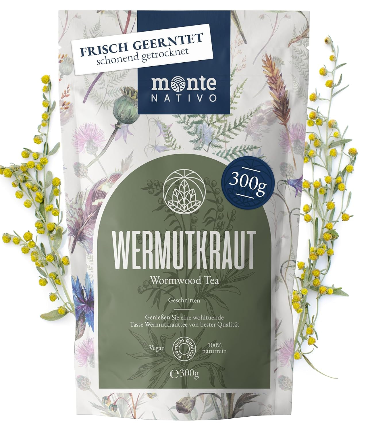 Pudră Matcha Bio Monte Nativo (100G) - Ceai Matcha pentru Latte - Ceai verde premium - 100% natural și fără aditivi