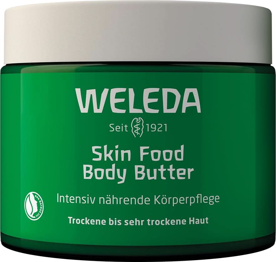 WELEDA Organic Skin Food Body Butter, Crema corpo unisex per la cura della pelle secca e ruvida, 150 ml Doccia e bagno Naty Shop