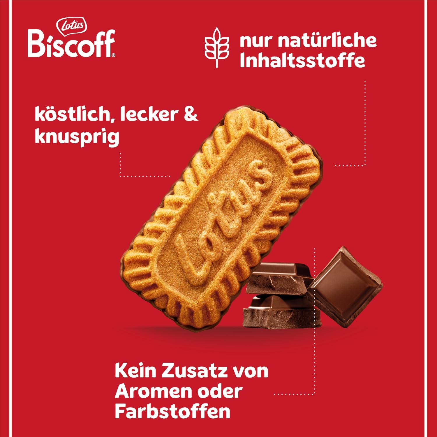 Loto Biscoff | Biscotti Caramellati Con Glassa Al Cioccolato | 200 biscotti confezionati singolarmente | Solo ingredienti naturali | Nessun colorante o aroma artificiale | 200x1| 1,47 chilogrammi