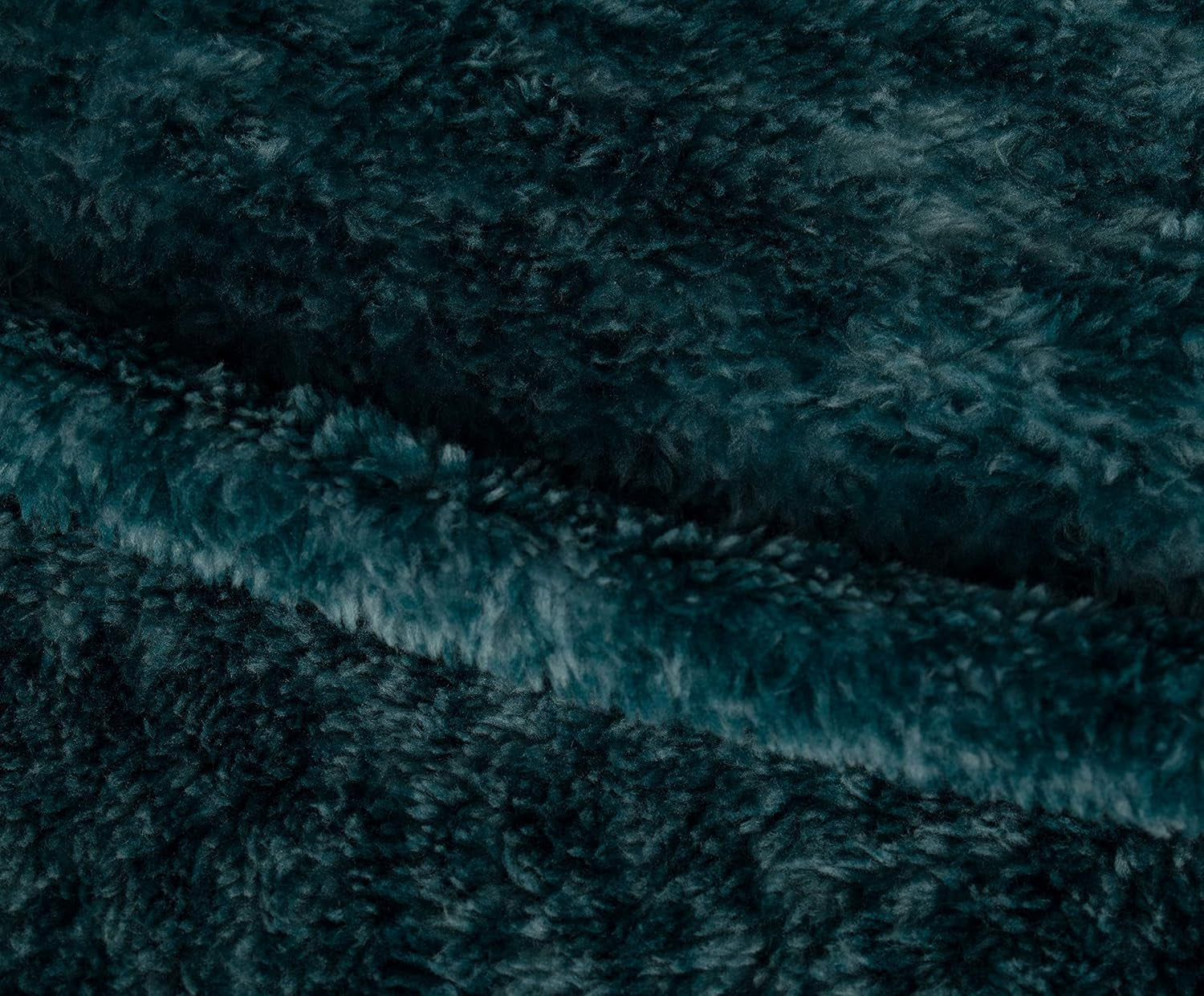 Gözze - Coperta vivente e confortevole marmorizzata, 150 X 200 cm - Petrol Letti e coperte Besuche den Gözze-Store