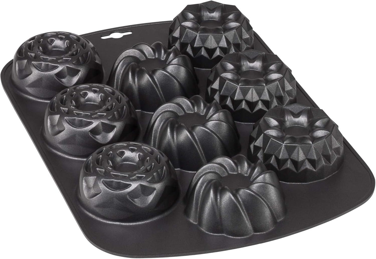 Teglia per 9 muffin Gugelhupf Original Kaiser Inspiration, 38 X 27 cm, rivestimento antiaderente Naty Shop