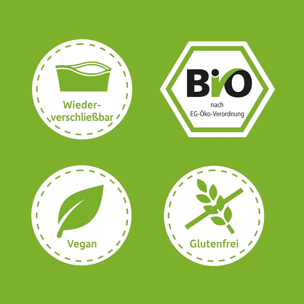 FRECHE FREUNDE Gelatine di frutta bio, lecca lecca di mela, lampone e riso, snack dolce alla frutta per bambini, senza glutine, vegano, confezione da 20 (20 x 30 g)