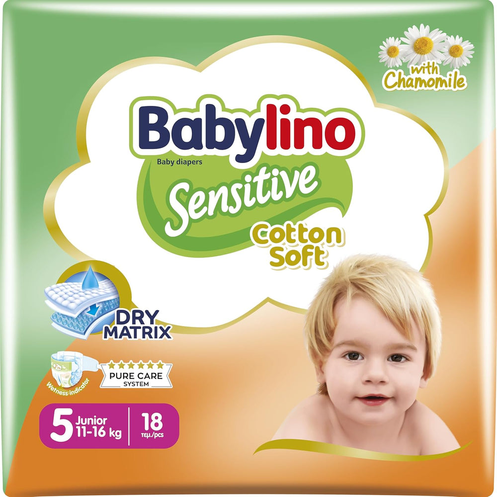 Pannolini per bambini Sensitive taglia 4, Maxi (8-13 kg), 20 pezzi