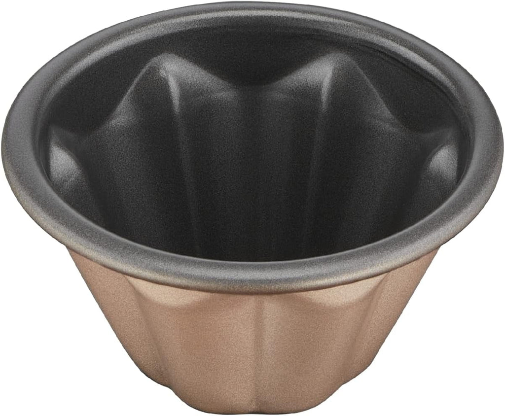 Tefal Creabake J3089304 3 Stück Brioche-Backform Antihaft-Beschichtung, Leicht Entnehmbar, Stapelbar, Einfache Aufbewahrung, Backform Matrite si tavi pentru copt Naty Shop