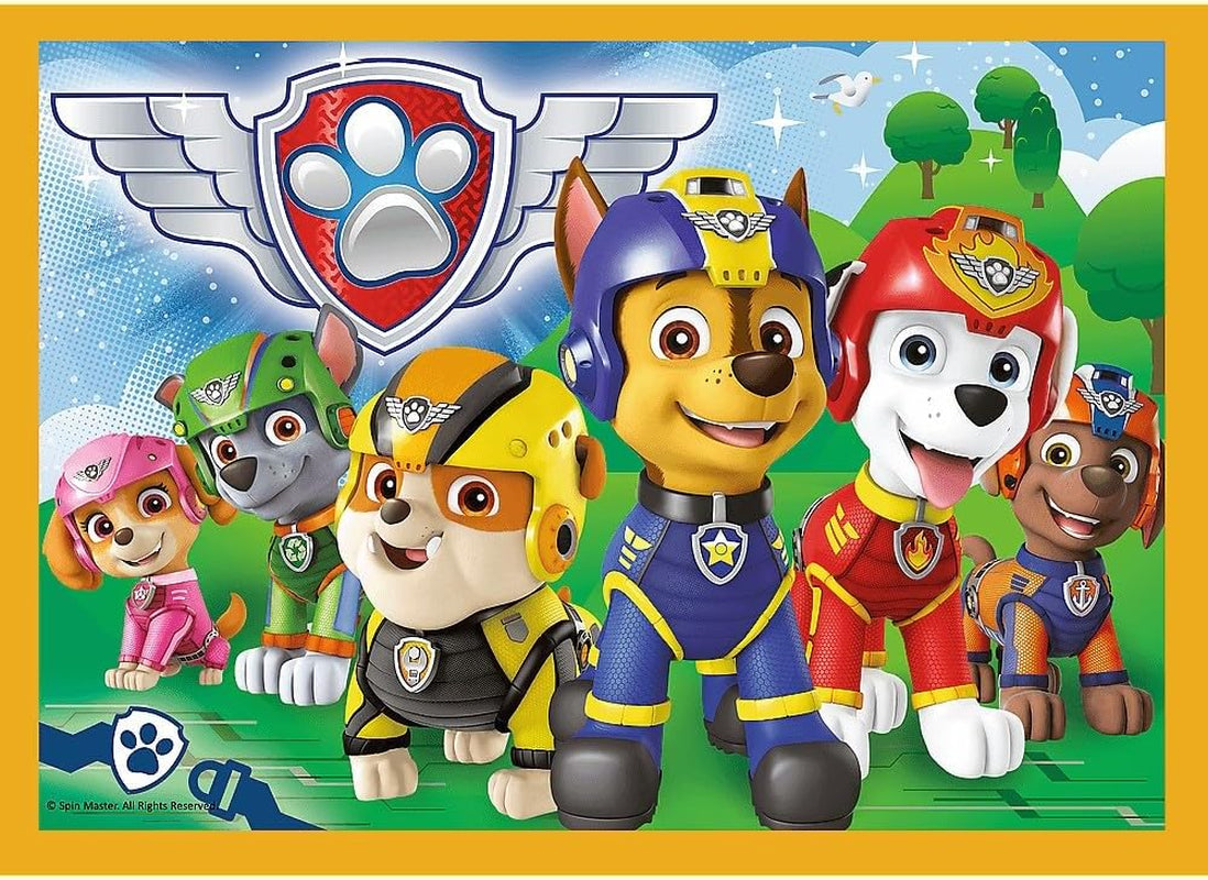 PAW Patrol, puzzle 4 în 1 (puzzle pentru copii) Puzzle Naty Shop
