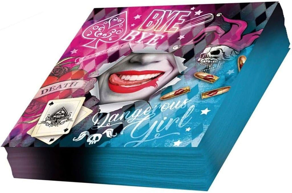 | 20 Șervețele Happy New Year (16X16 Cm) - Decorațiuni de masă pentru petreceri de Revelion - Ideal pentru evenimente și sărbători - Negru și auriu