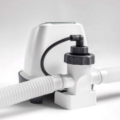 Intex 26662GS - Sistema Krystal Clear Salt Water, generatore di cloro salino, per pompa filtro 1136-3785 l/h, per piccole piscine fino a 366 cm, plastica, bianco