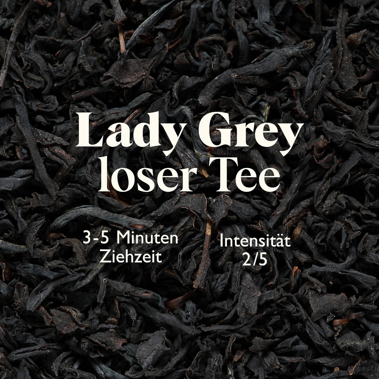 Ceai negru Twinings LADY GREY vrac în cutie de ceai – ceai negru, amestec de soiuri de ceai chinezesc cu coajă de portocală și lămâie, completat cu aromă de bergamotă (200 g)