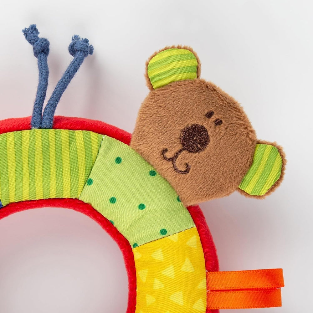 SIGIKID 40490 Inel activ Baby Activity PlayQ Fete și băieți jucărie pentru copii recomandată de la 3 luni multicolor Jucarii Bebe Naty Shop