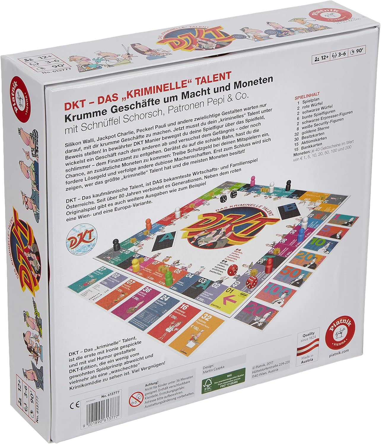 Piatnik PIA06137 6137 DKT Il talento omicida