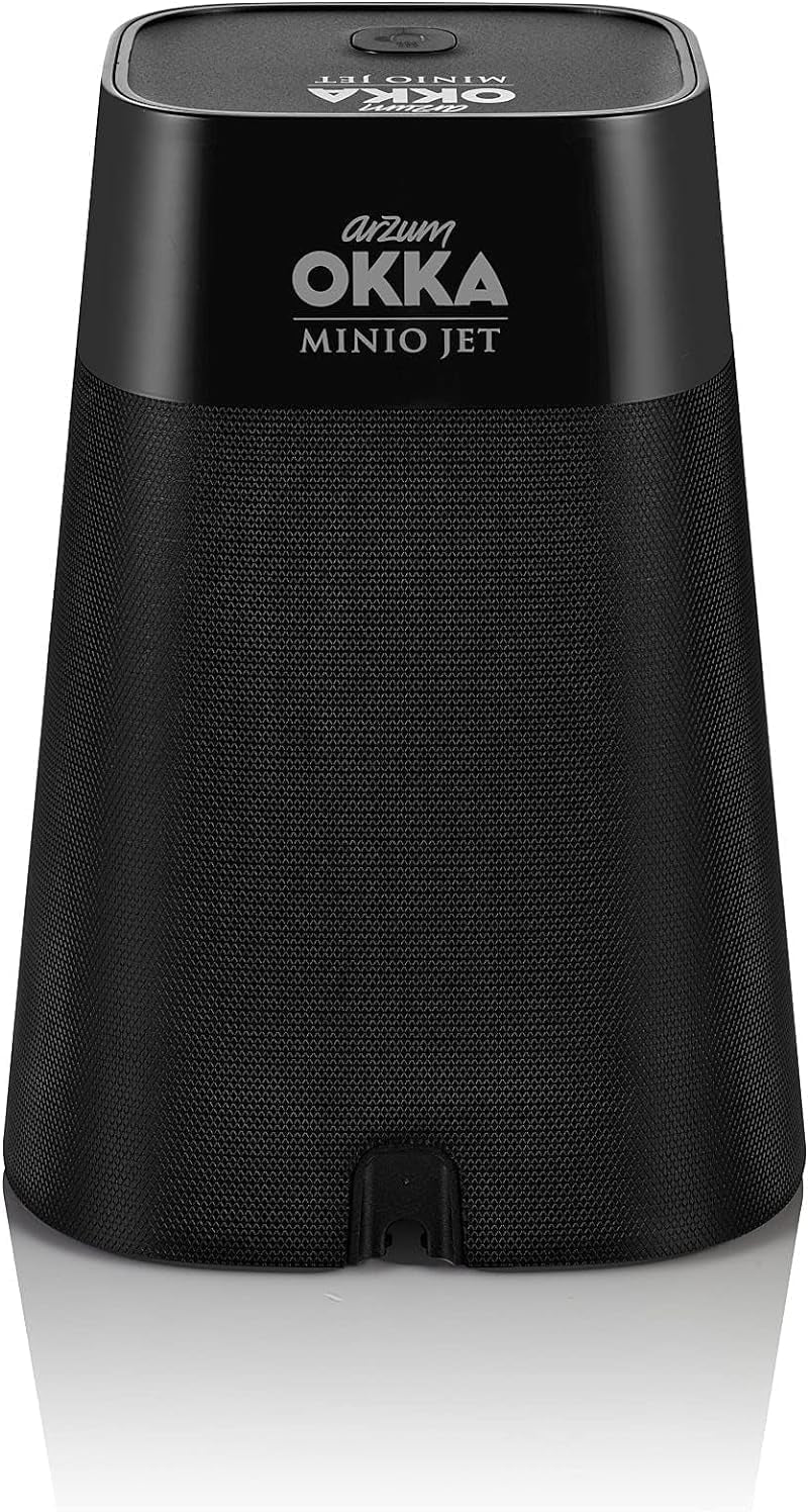 Cafetieră turcească Arzum Okka MINIO JET, 400 W, capacitate 5 căni, protecție la preaplin, sistem de avertizare acustică, cafetieră turcească, crom