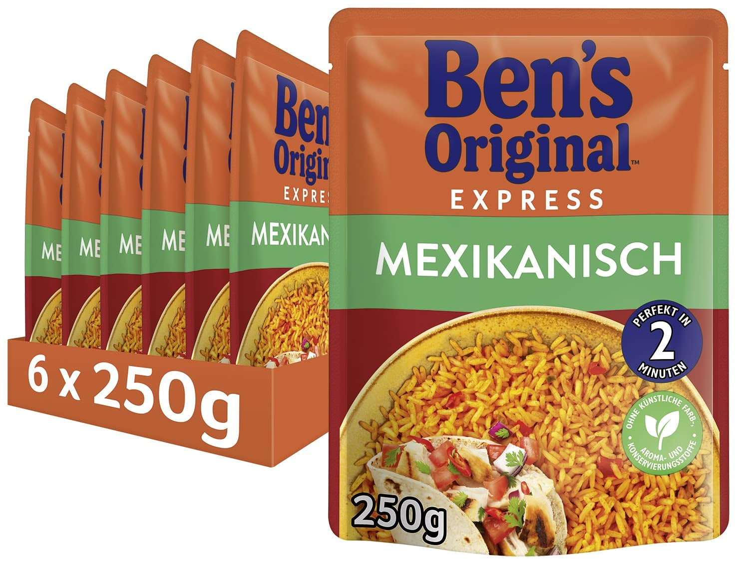 BEN'S ORIGINAL™ Riso espresso messicano 6 x 220 g