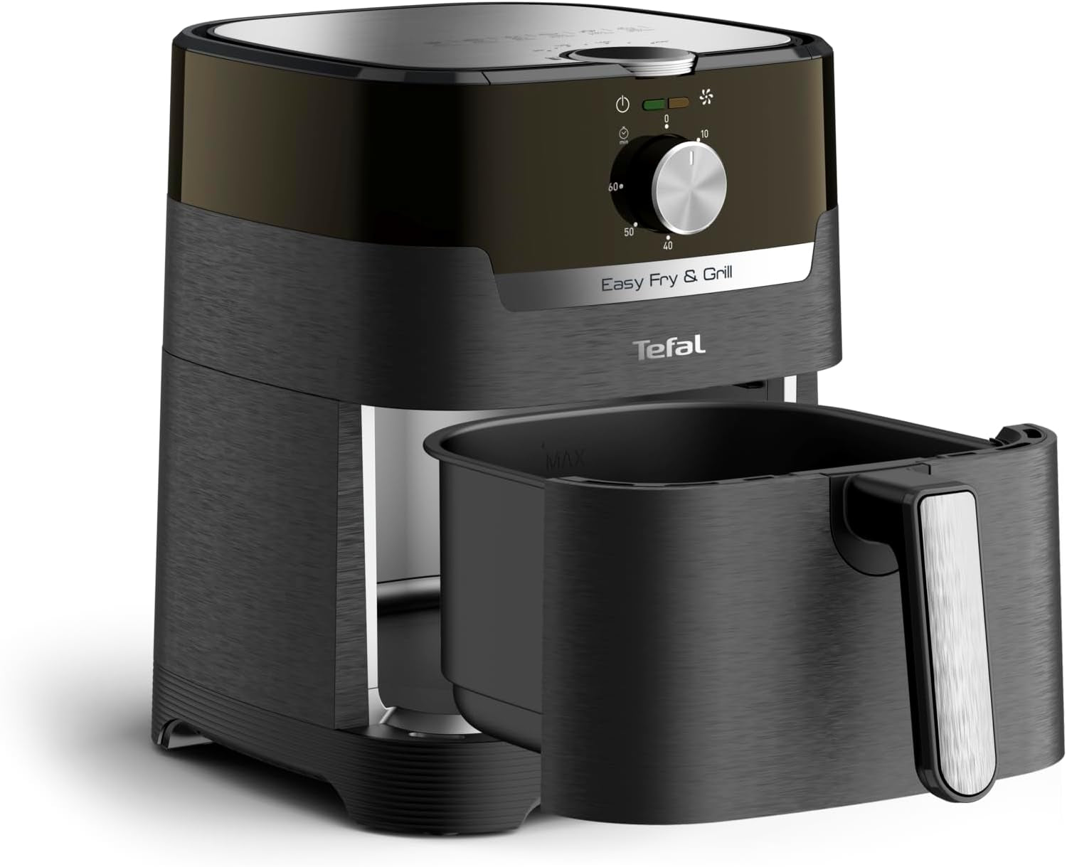 Friggitrice ad aria classica Tefal EY5018 Easy Fry & Grill, tecnologia 2 in 1 (friggitrice ad aria e grill), XL, 4,2 litri per 6 porzioni, 1550 watt Elettrodomestici Naty Shop