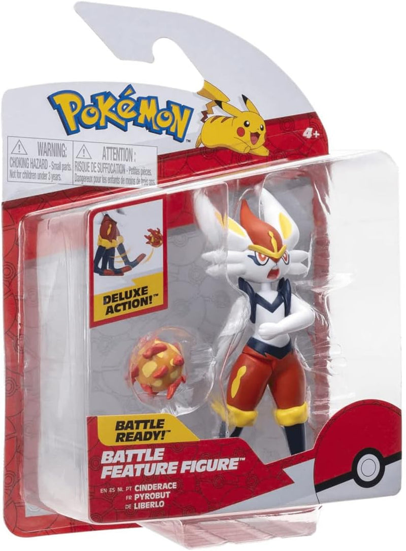 Pokémon PKW0164 - Battle Feature Figure - Liberlo, figură mobilă oficială, 11,5 cm Action figures Naty Shop